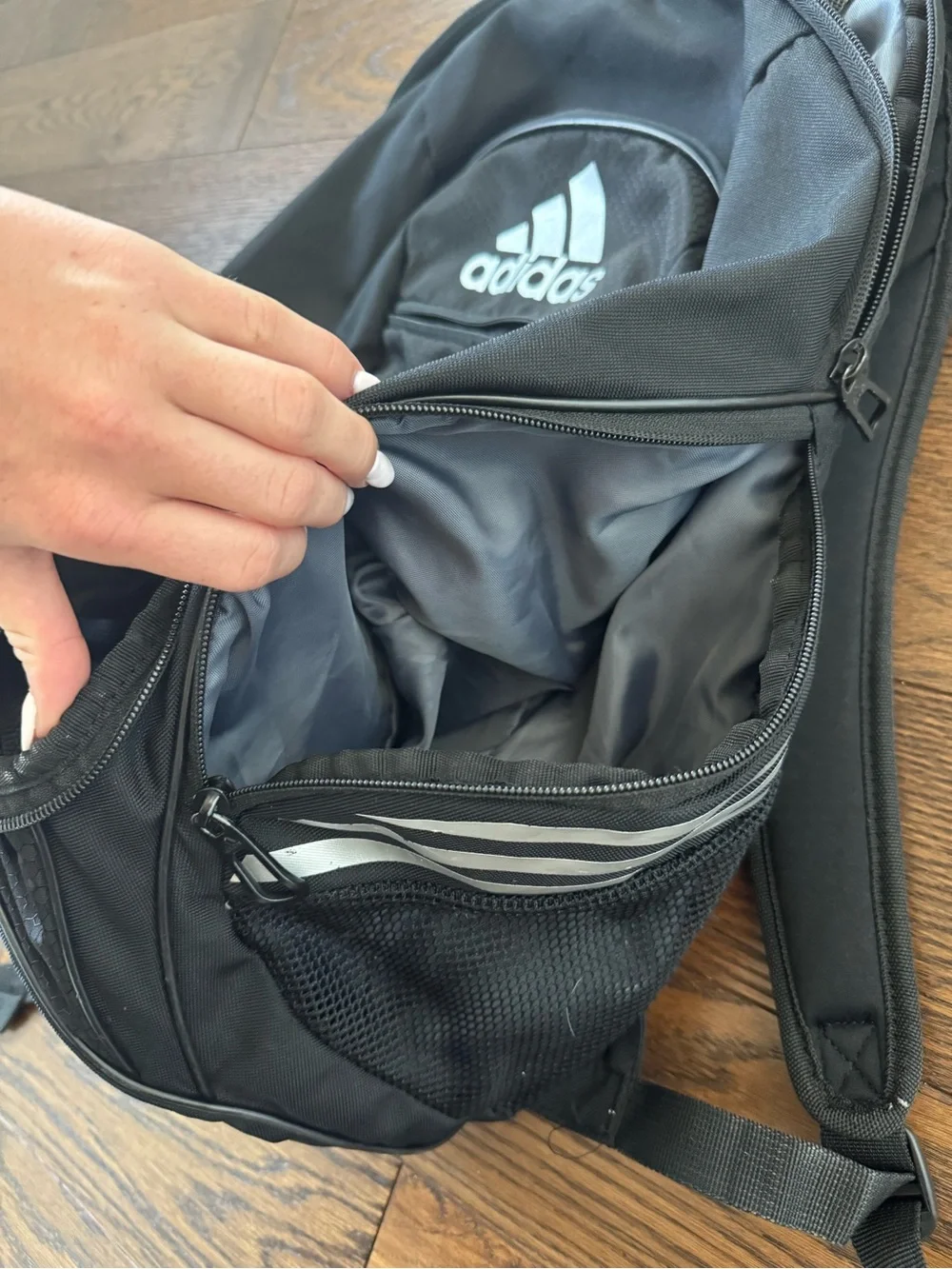 adidas Black Sports back Pack
